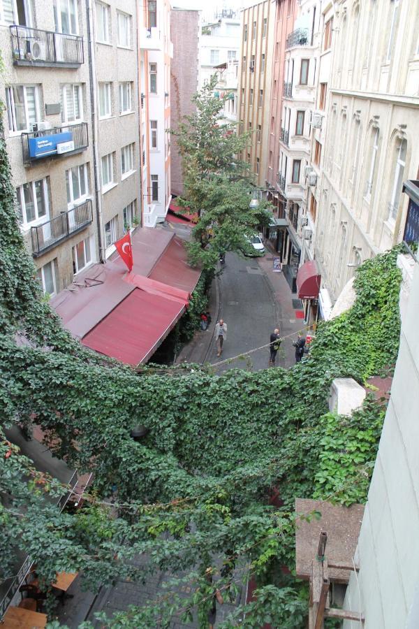 Beyoglu Asmalimescit'Te Mobilyali Balkonlu Daire Apartman Isztambul Kültér fotó